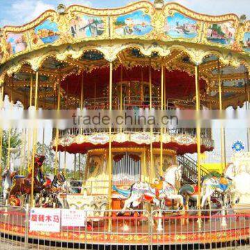 Professional Design Playground Amusement Park Equipment Merry go Round for Sale photo-3