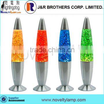 hardware base decorative flashing motion lamp glitter lamp