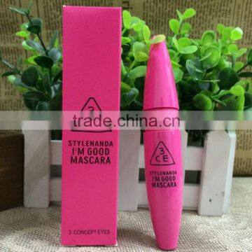 3 CE Natural Plant Extracts Thick Lengthening Waterproof Fiber Mascara Makeup Kit photo-6