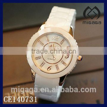 fashion cheap free sample ceramics watches for women*watches ceramic free sample