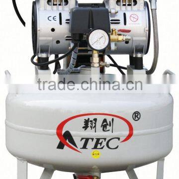 ATEC AT60/25 For one dental unit dental silent oilless air compressor