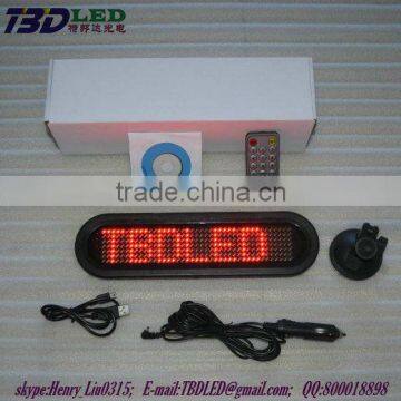 LED car display Resolution:7*41 European language