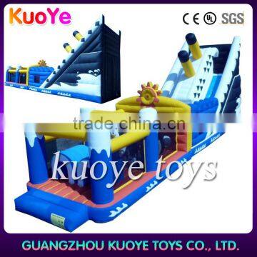 inflatable titanic trampolin park,air trampoline and slide inflatable, playground equipments inflatable