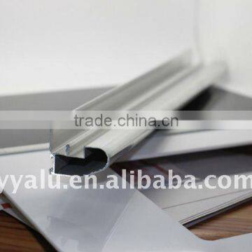 polished aluminium extrusion lighting profile