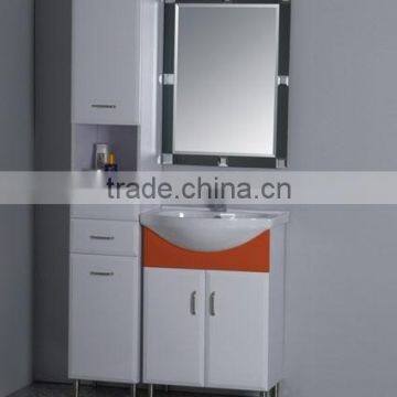 White MDF Cabinet Bathroom Furniture