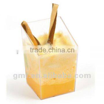 2013 new design plastic ice cream cup with lid