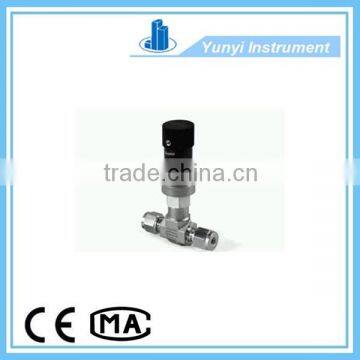 high pressure gas needle valve