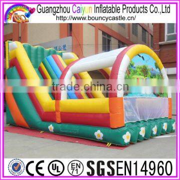 Outdoor Slide Inflatable Dry Slide With Arch Tent Cover photo-6