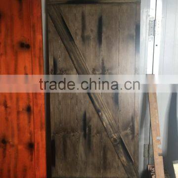 New Design Antique Sliding Solid Pine Wood Door Slab for us Market Supplier's Choice photo-5