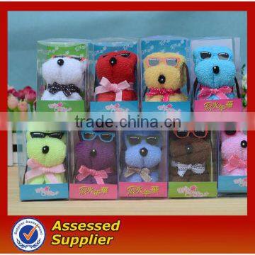 100%cotton animal gift towels for promotion