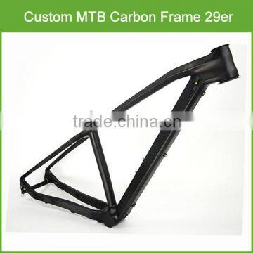 2016 super light 29 Inch chinese carbon 29er frame / Customized Paint carbon frame mtb 29er