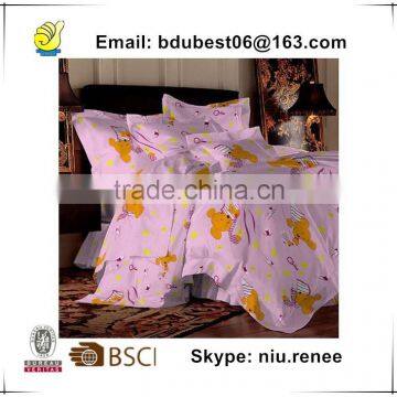 customized printing cute baby bedding set