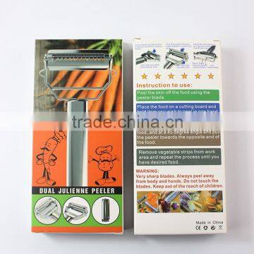 Stainless Steel Vegetable Peeler Vegetable Slicer Julienne Peeler photo-6