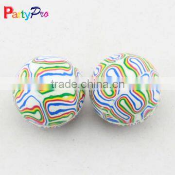 2016 Hot Selling Economic Striated Custom Printed Bouncy Balls photo-2