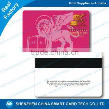 plastic discount card magnetic stripe reward cards