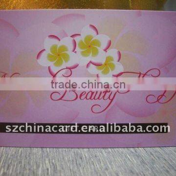 Hot sell high quality manufacturer printing vip cards