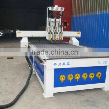 QL-1325 CNC Router for Small Business Three-head ATC China 3d Wood Door Cnc Router for Sale photo-2