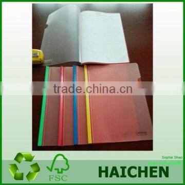 Supplier high quality Eco-friendly plastic material plastic A4 clear file folder