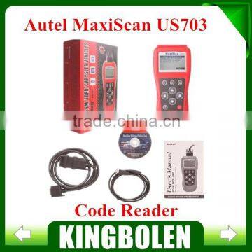 2015 Top selling Autel MaxiScan US703 USA Vehicle OBDII EOBD Code Reader fast shipping