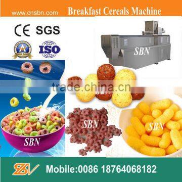 Spraying sugar Breakfast cereal machines