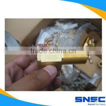 Shacman parts, shacman truck,81.98181.6079, brass fittings, quick connector straight joints for nylon tube and hose