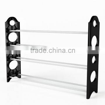 4 Tiers NEW ARRIVAL Easy Assembled Low Cost Shoe Rack photo-4