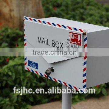 JHC-1035C/decorative metal mailbox