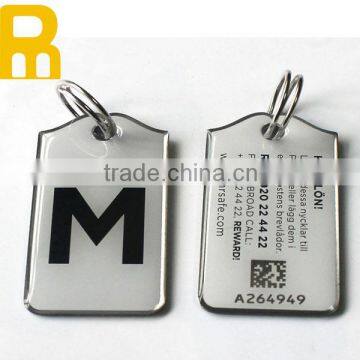 2015 cheap promotional id key fobs with serial numbers