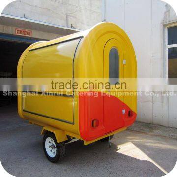 2014 New Style Mobile Electric Stainless Soluble Coffee Cocoa Food Trailer Cart Equipment XR-FC220 B