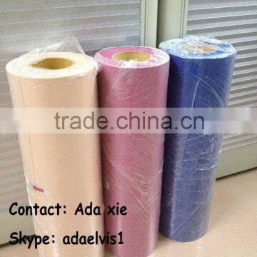 Pure & Soft wool Flock heat transfer vinyl roll korea qualtiy
