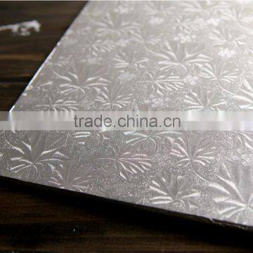 silver sheet cake boards MDF