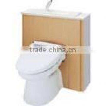 Shower toilet unit Made in Japan Automatic flushing function