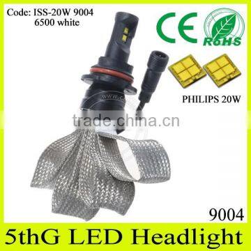 Copper belt car spare parts led headlight bulb 9004, 9004 socket led vehicle lamp