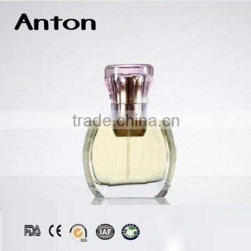 50ml glass perfume bottle for personal care with Aluminum cap