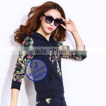 2015 Custom Wholesale Women Pullover Sweatshirts Hoodie