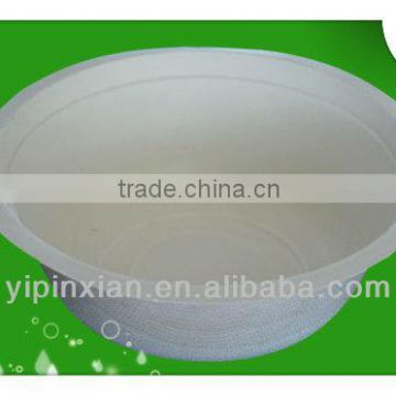 disposable biodegradable tableware bagasse pulp paper bowl