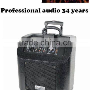 portable dj system active pa speaker EZ transportation loud portable speakers