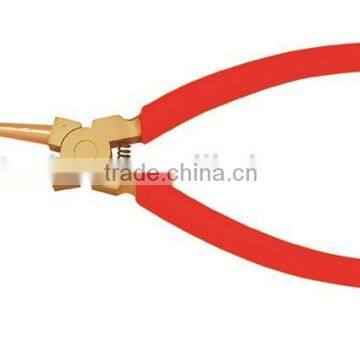 non sparking tool aluminum bronze snap ring-internal pliers