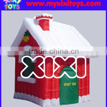 Outdoor Christmas decoration inflatable Santa House