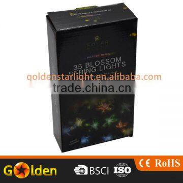 Christmas Festival Solar Powered 35 Pcs Flower Shaped Garden Decorative Tree Light photo-6