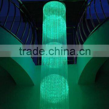 2015 Optical fiber chandelier for lightning decoration