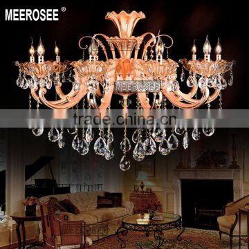 Zinc Alloy Crystal Beaded Chandelier Classic Bedroom Furniture MD2107 L8