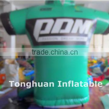 2016 Popular inflatable sports clothes for display model