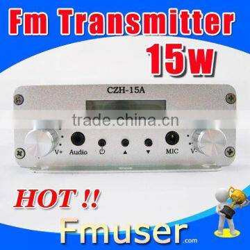 15FSN low power fm transmitter 15w fm transponder CZH-15A