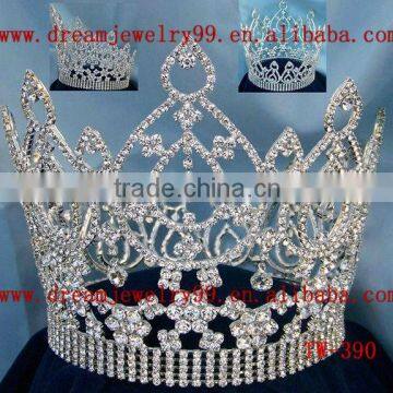 fashion royal large rhinestone pageant crown