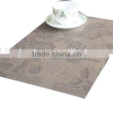 GOOD Quality and Price Plastic PVC Placemats Tablemats