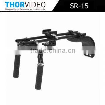 THOR Shoulder Rig DSLR Rigs Camera Shoulder Stabilizer Baseplate for DSLR