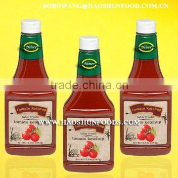 Canned Tomato Ketchup In Plastic Bottle