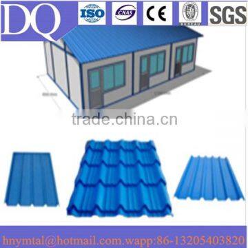 RAL Color Coated Prepainted Galvanized Steel Roofing Sheets Metal Roofing