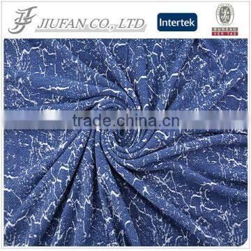 Jiufan Textile 2016 New Fashion Super Soft Rayon Polyester Spandex Denim Jacquard Knit Fabric For Ladies Dress Quality Choice photo-5